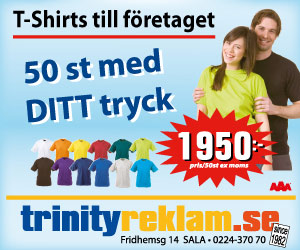 T-shirts till fretaget - 50 st med DITT tryck